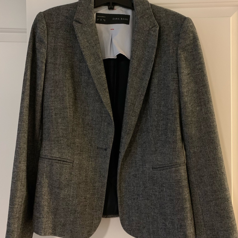 Zara tweed blazer
